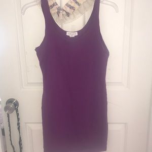 Purple body con forever 21 dress